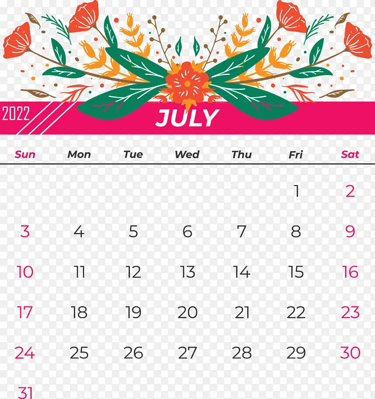 线 日历 米