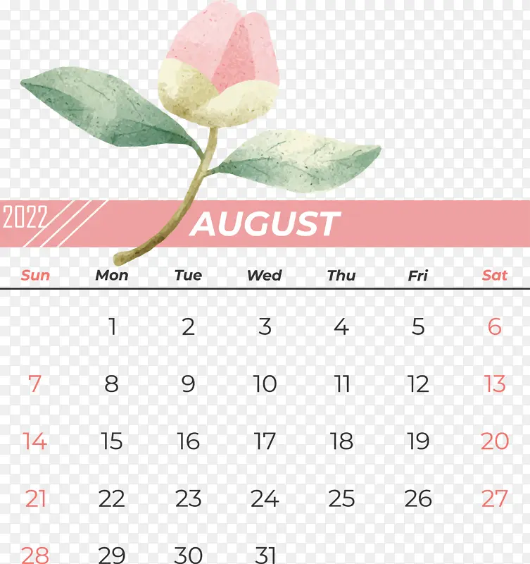 花 抽象艺术 日历