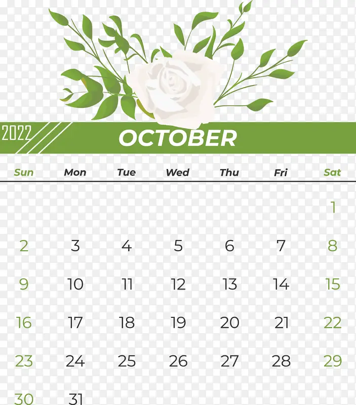 花卉 标志 日历