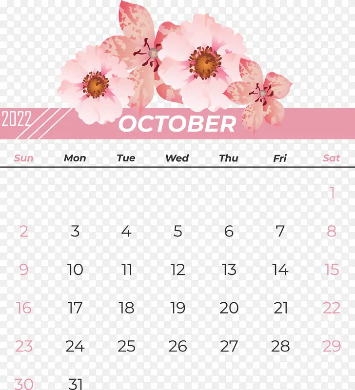 日历 花卉设计 阅读