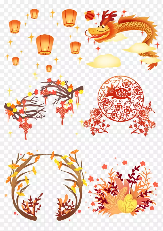 新年各种素材PNG图片素材下载_图片编号7254802-PNG素材网