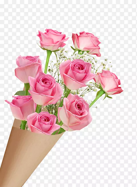 玫瑰花束粉色