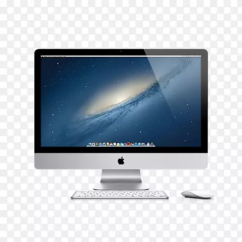 白色苹果电脑一体机