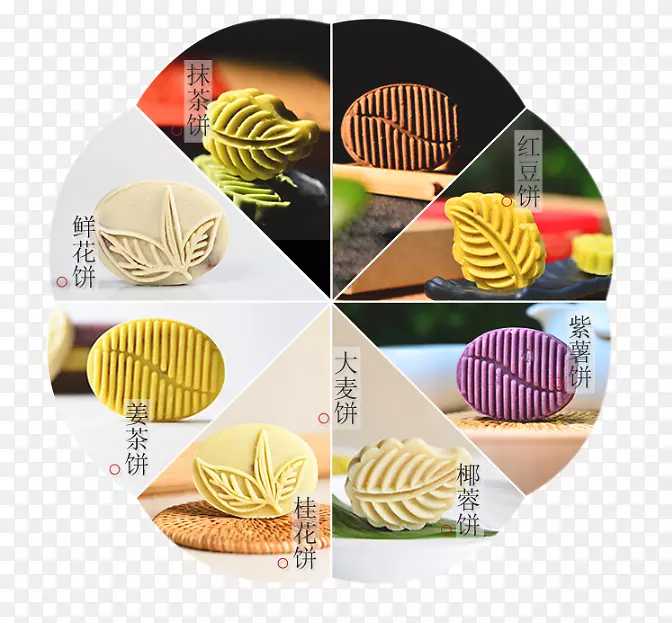 创意糕点组合