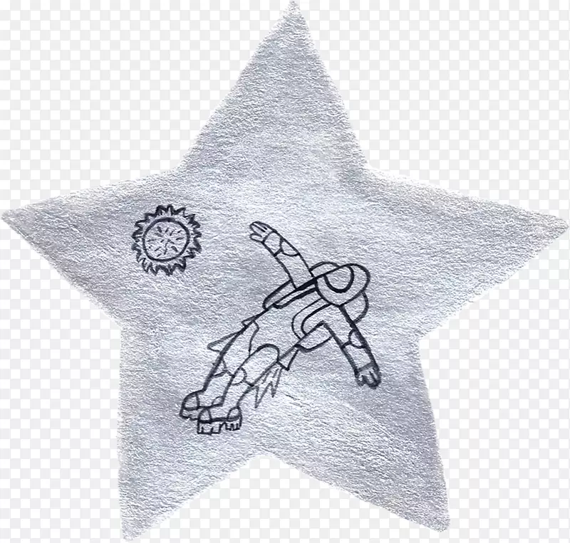 星星宇航员太空飞行