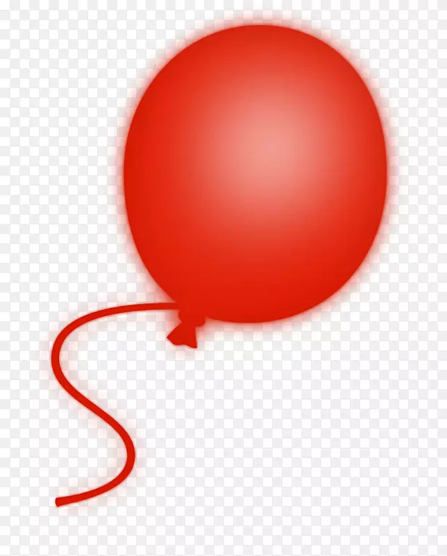 节日喜庆红色气球