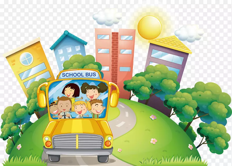 幼儿园上学去啦