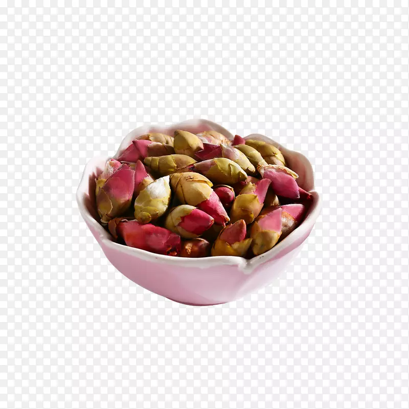 产品实物优质桃花茶一花碗