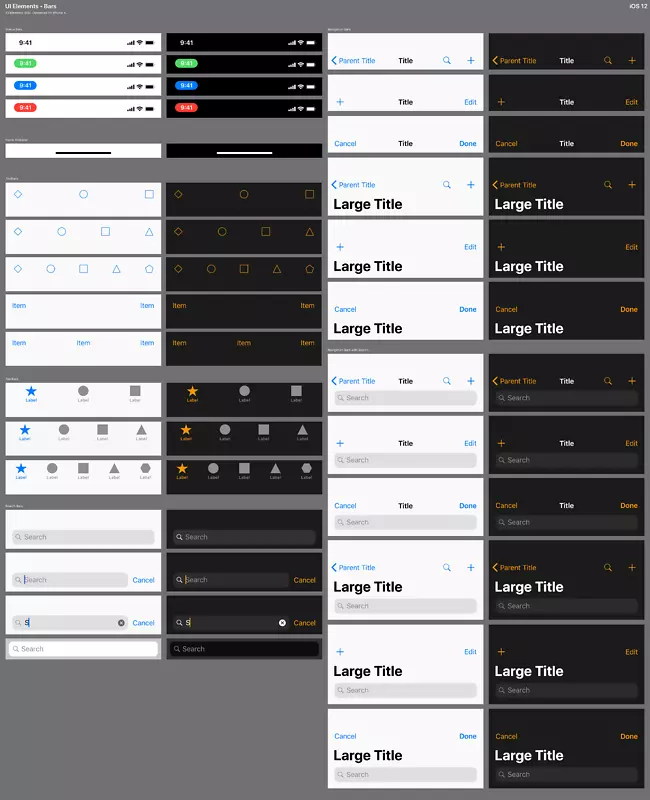 iphone 状态栏