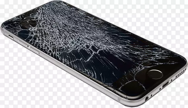 屏幕裂了的手机