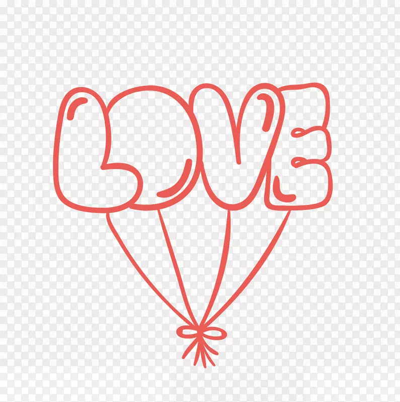 LOVE，爱，气球，爱情