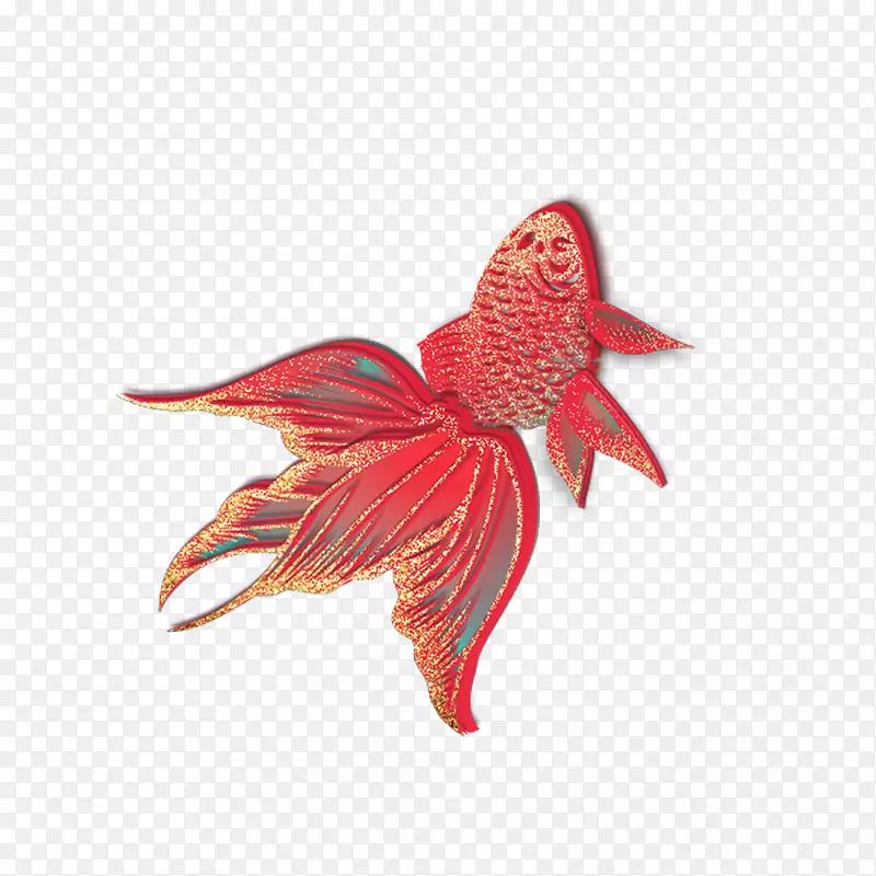 红鲤鱼素材图案