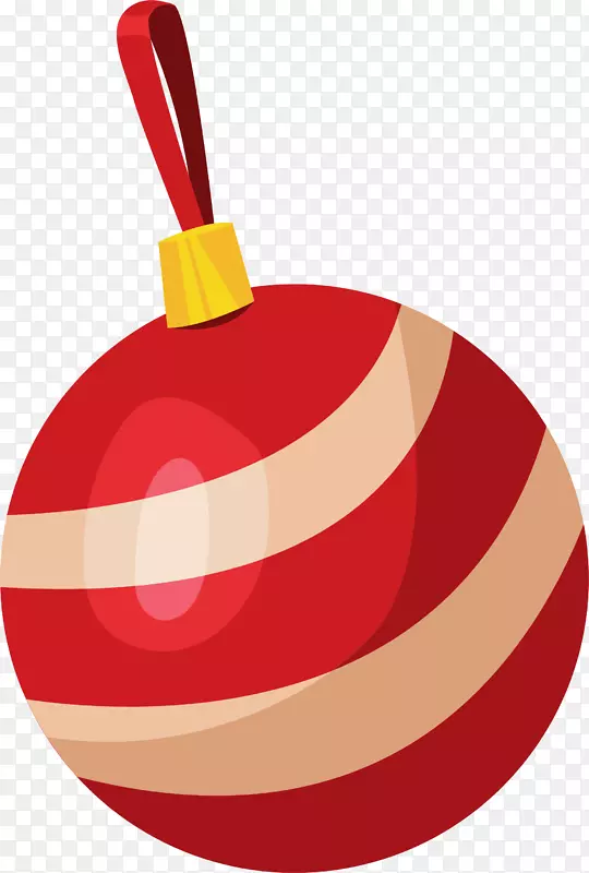 圣诞装饰球矢量素材