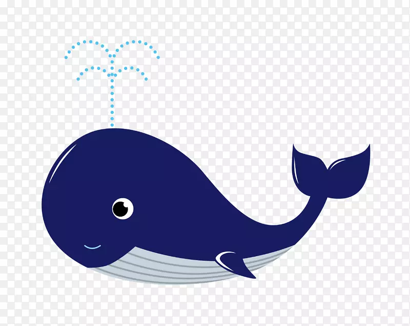 一直蓝色的小鲸鱼
