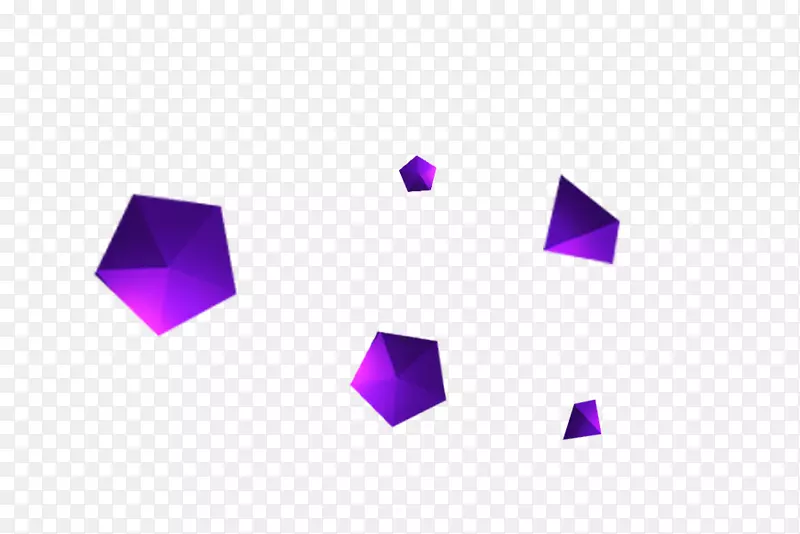 紫色几何形图案