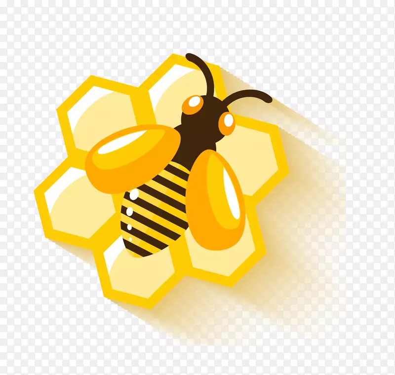 黄色蜜蜂蜂蜜