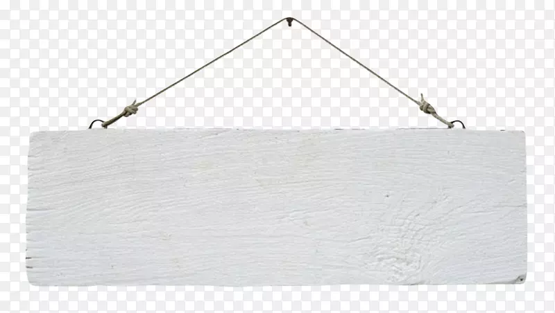 白色光滑挂着的木板实物
