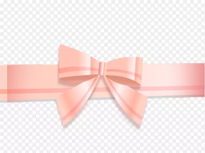 粉色缎带