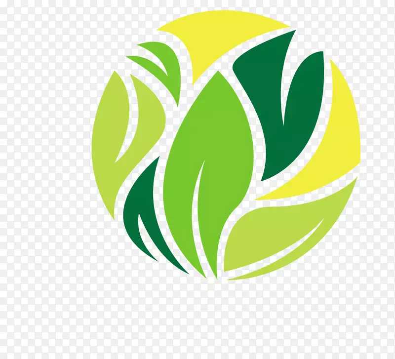 圆形叶子组合logo设计素材PNG图片素材下载_图片编号7284139-PNG素材网