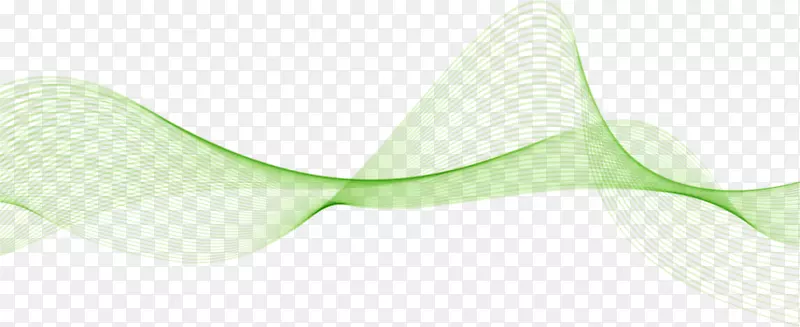 绿色清新旋转曲线