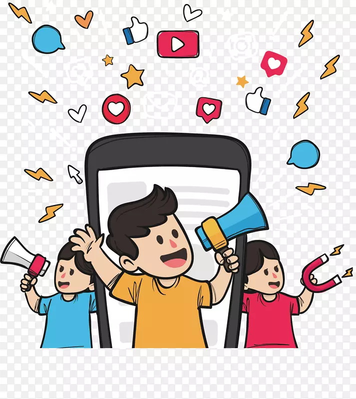 双十一电商宣传图矢量图