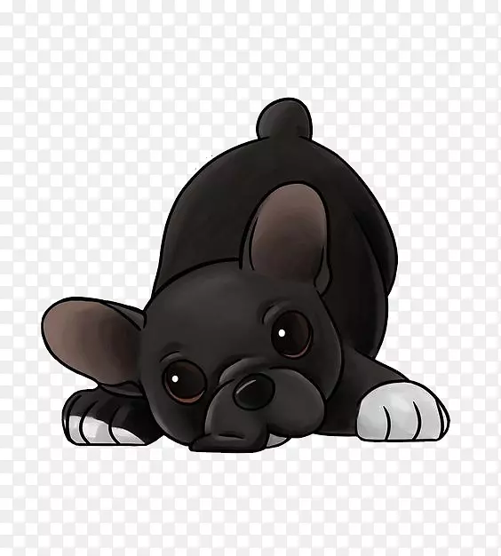 黑色宠物狗