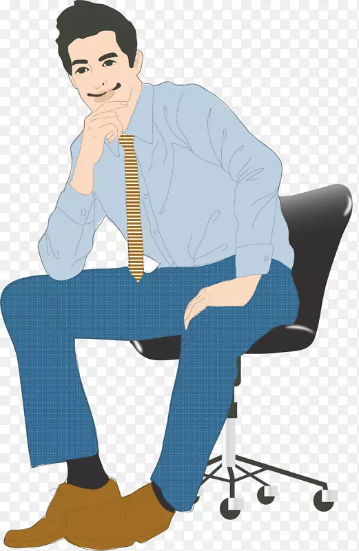 成功人士矢量