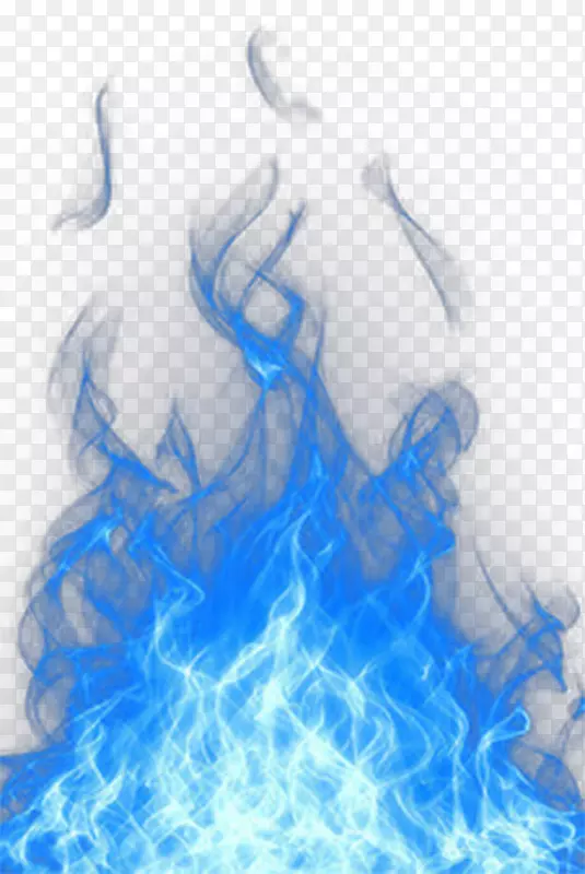 素材 通用 矢量 PNG 蓝色的火