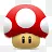 马里奥蘑菇超级iconset-