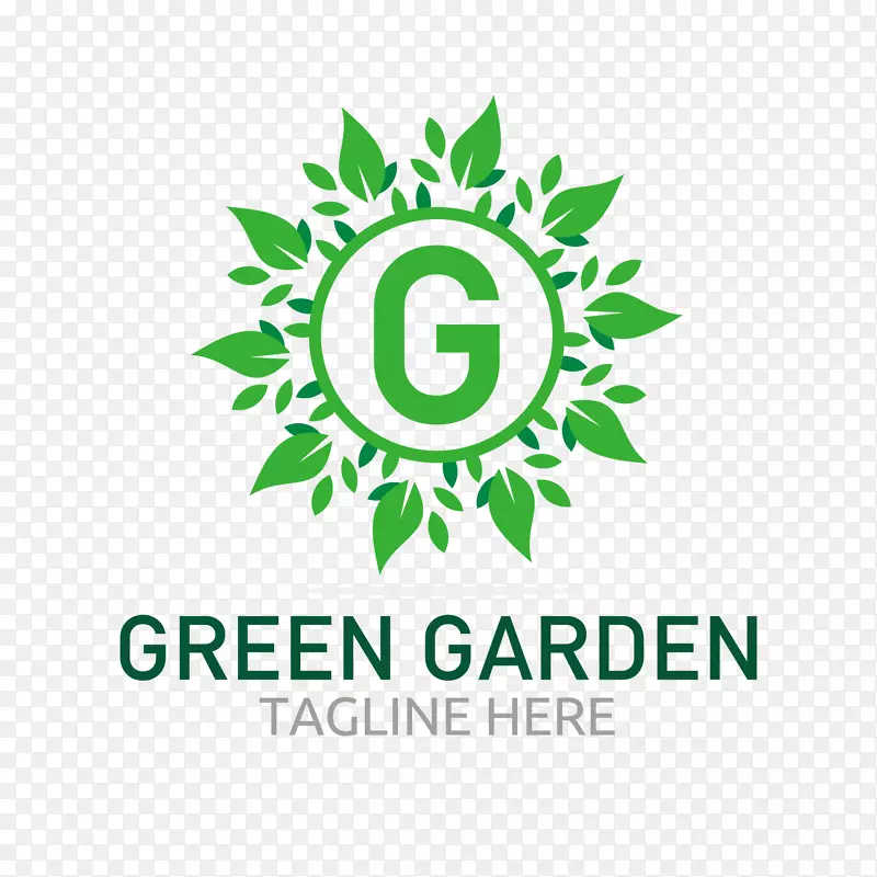绿色字母文字logo