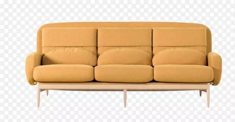 浅棕色的舒适沙发