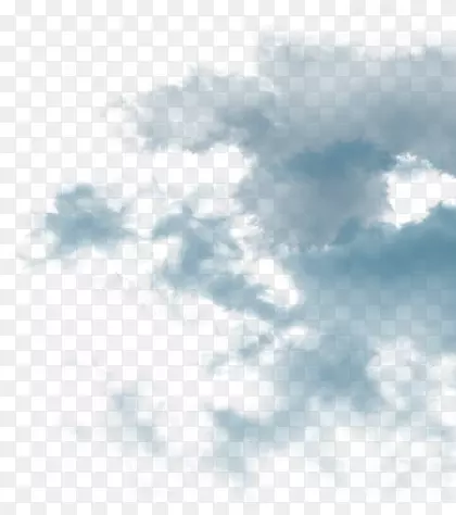 创意合成渲染天空的云朵