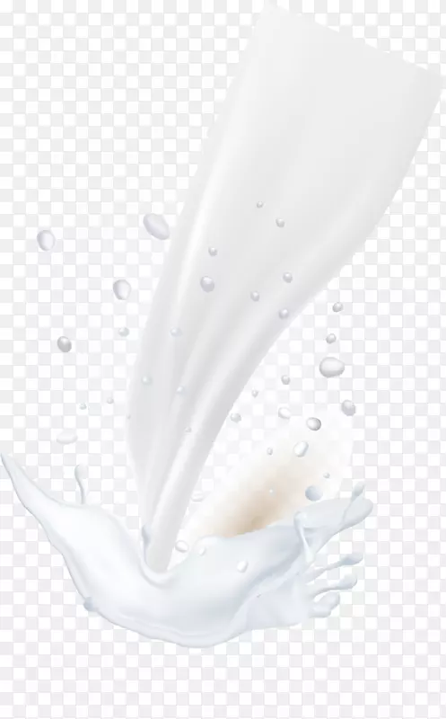 唯美白色牛奶