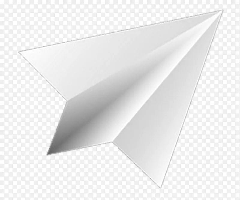 白色装饰折纸飞机