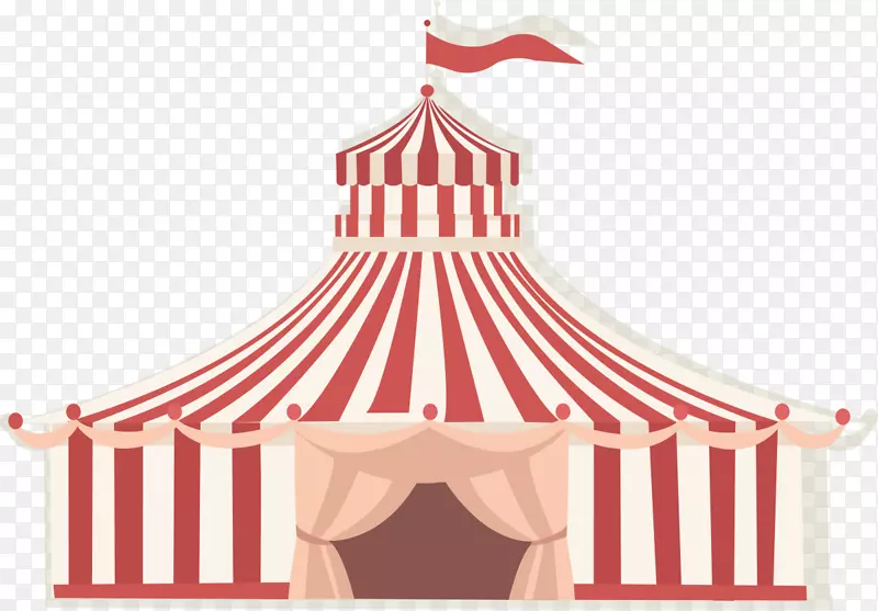 儿童节马戏团大帐篷