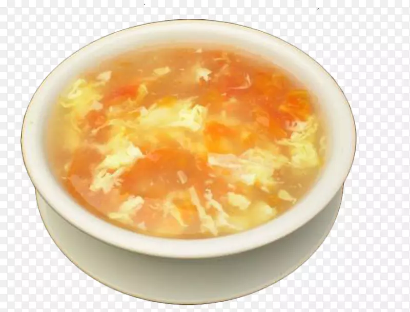 小白碗美味鸡蛋西红柿汤