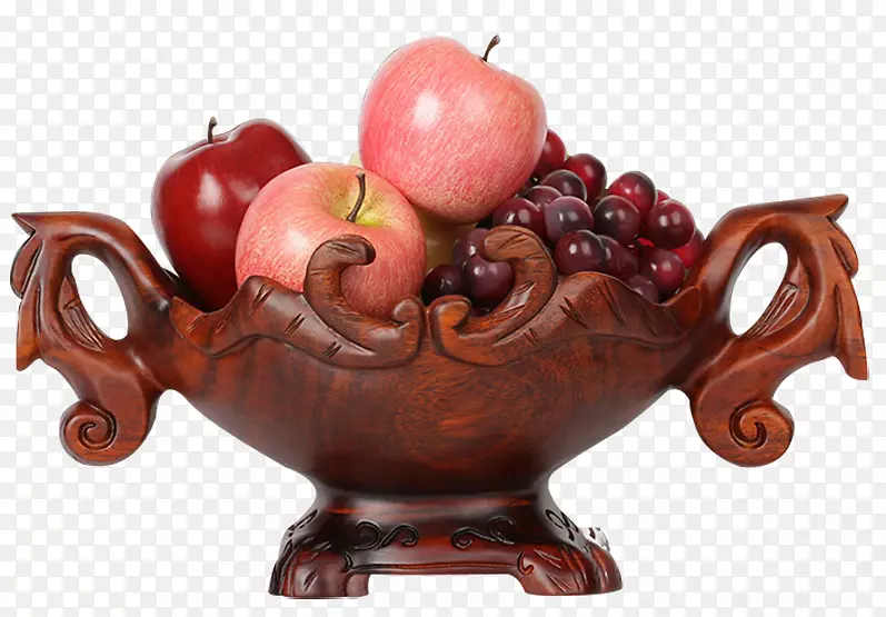 中国风红木客厅创意家用水果盘