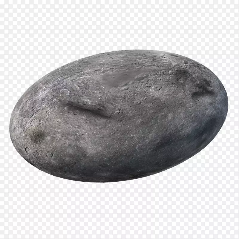 椭圆形高清陨石石块