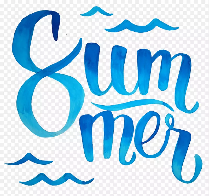 summer艺术字