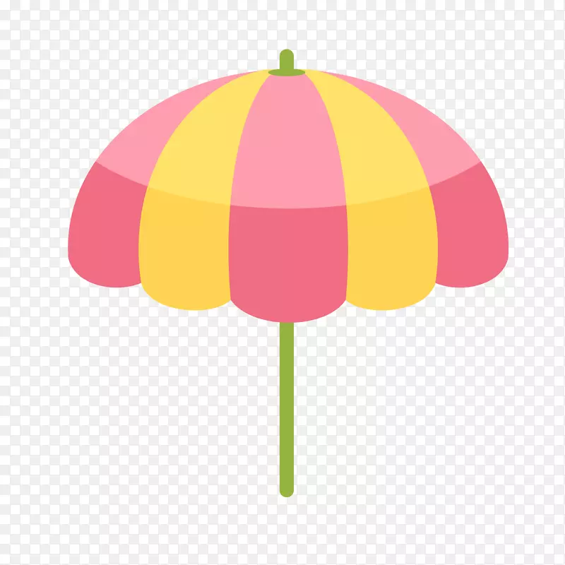 卡通沙滩遮阳伞设计