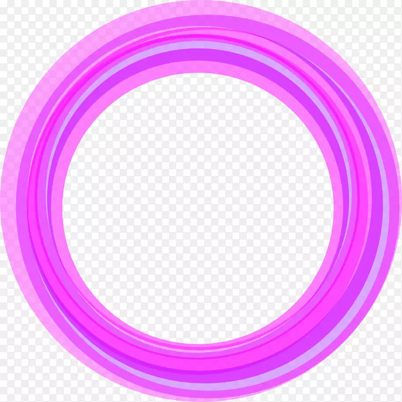 紫色清新圆圈