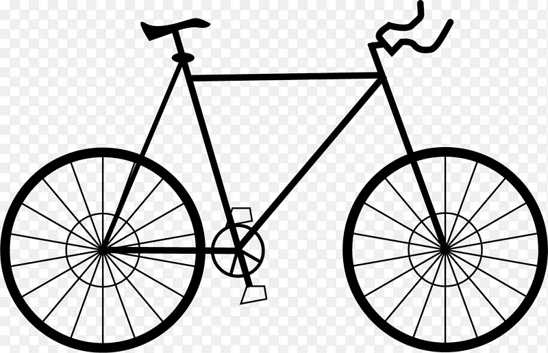 自行车矢量图元素
