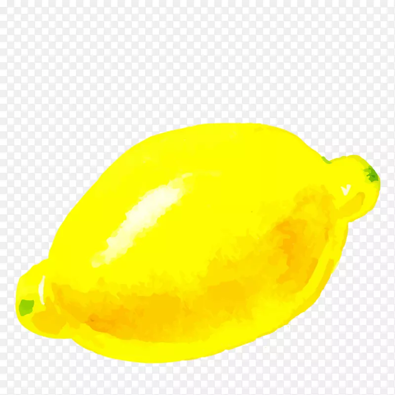 卡通手绘彩绘柠檬