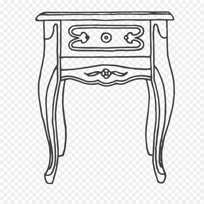 家具桌子装饰素材图案