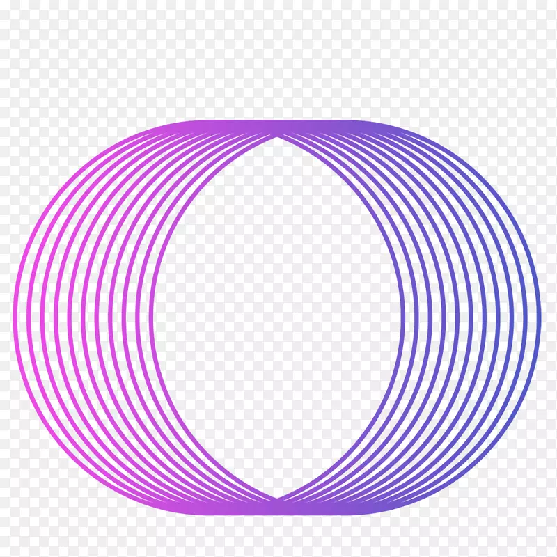 紫色渐变线条球体素材