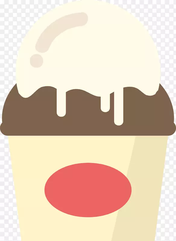 卡通冰淇淋甜品素材图