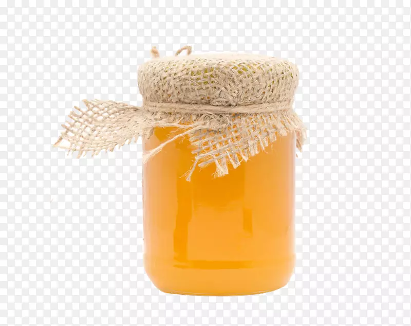 密封的蜂蜜罐子