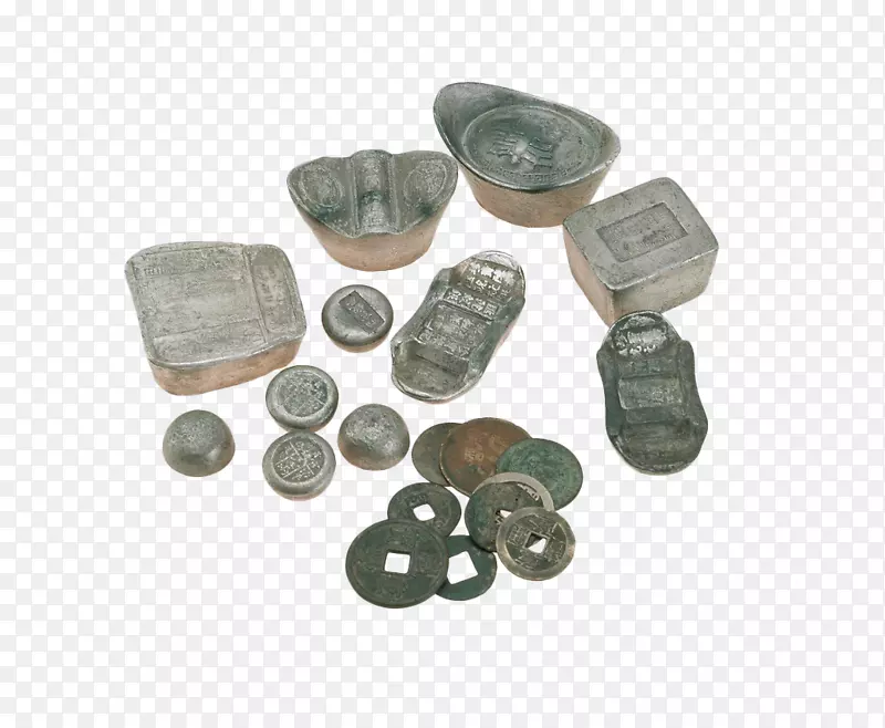 古代银币银锭