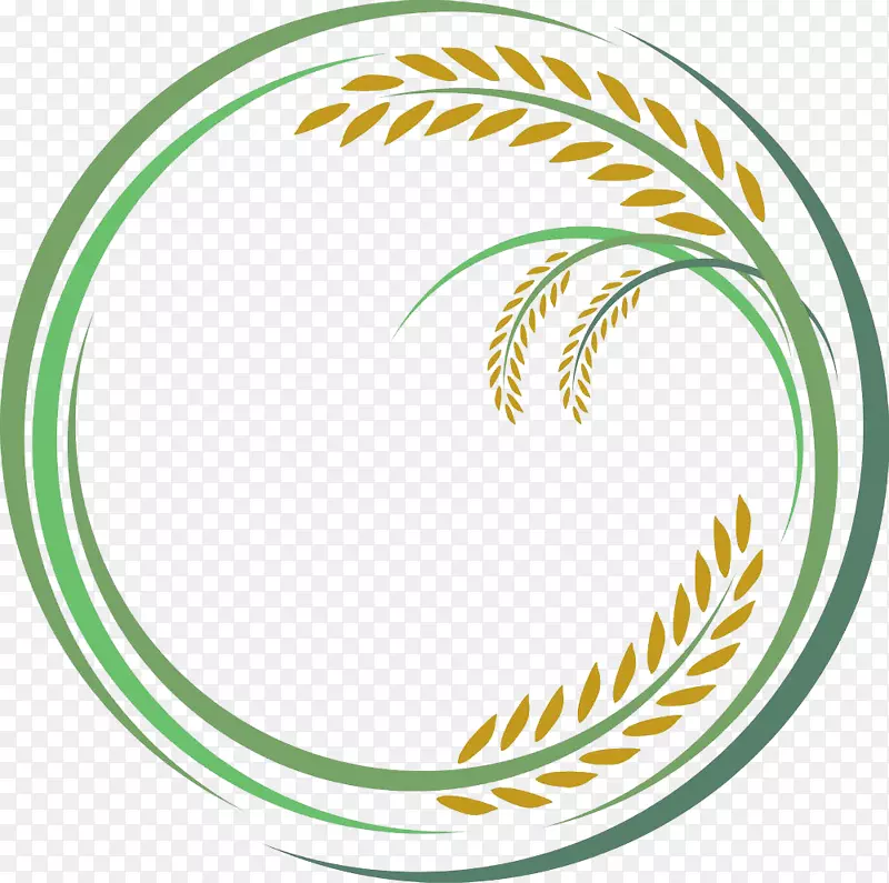 矢量稻子