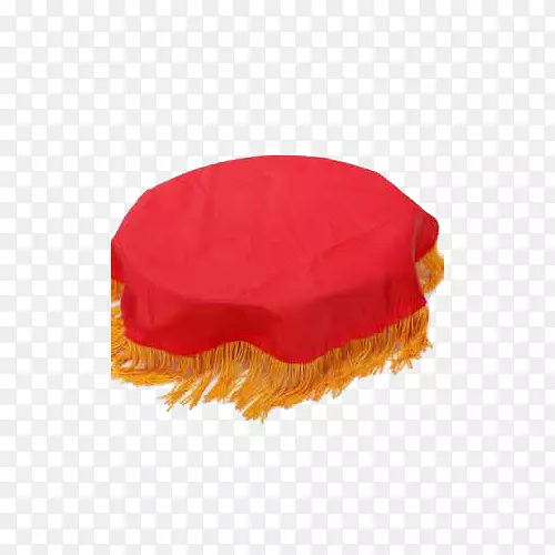 红色头巾图片